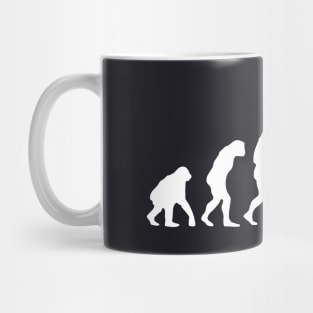 Pope Evolution Mens Funny Atheist Atheism Atheist Mug